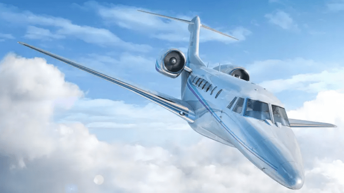 Flying By Private Jet