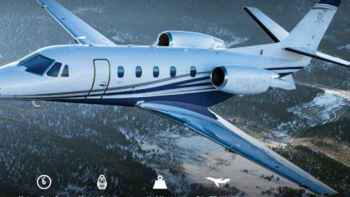 Midsize private jet in affitto