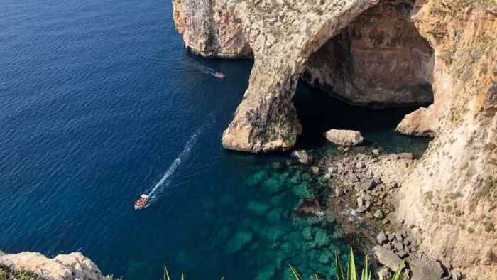 scogliera a Malta