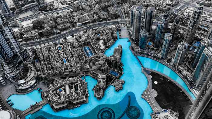 Burj Khalifa fountain