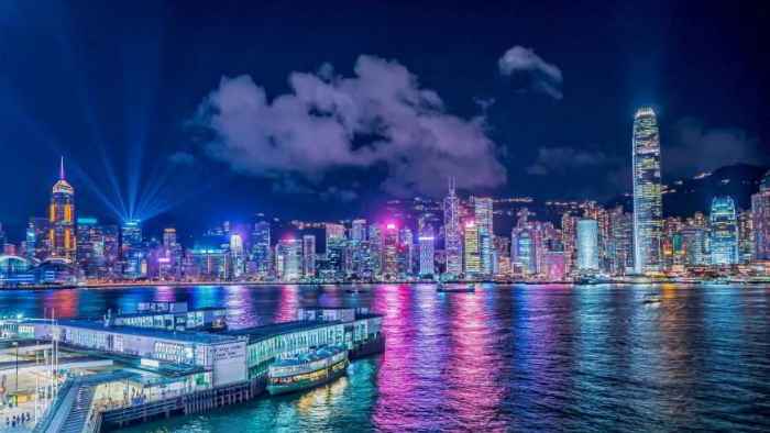 panorama di Hong Kong