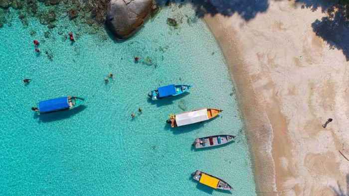 spiaggia in Malesia