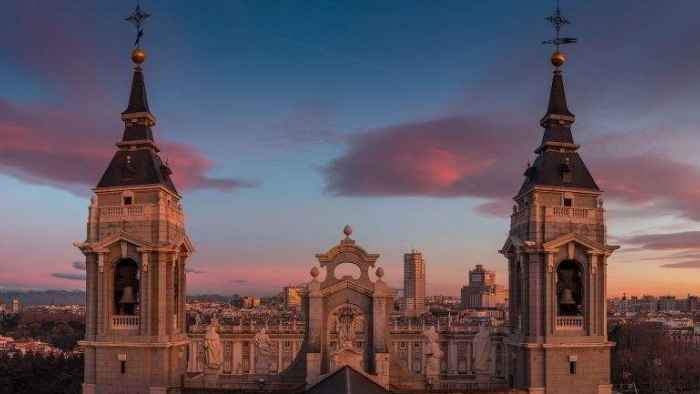 Madrid, capitale della Spagna.