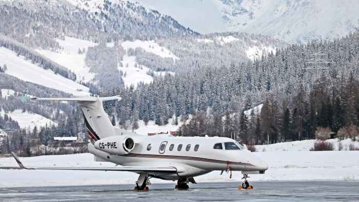 Private Jet On Christmas