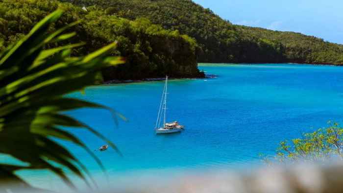 natura e mare a Saint Lucia