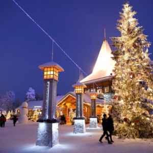 Arctic Circle in Santa Claus Village