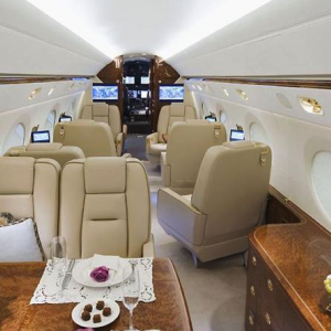 Gulfsrtream G550 interior