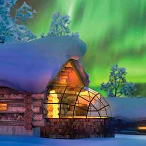 Lapland Northen Lights igloo