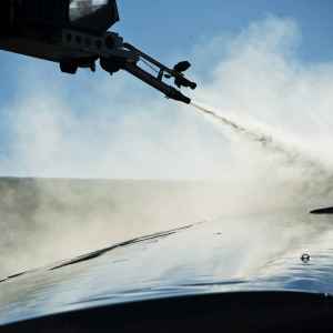 private jet deicing