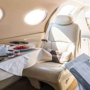 Breakfast Cessna Citation Mustang sky cuisine