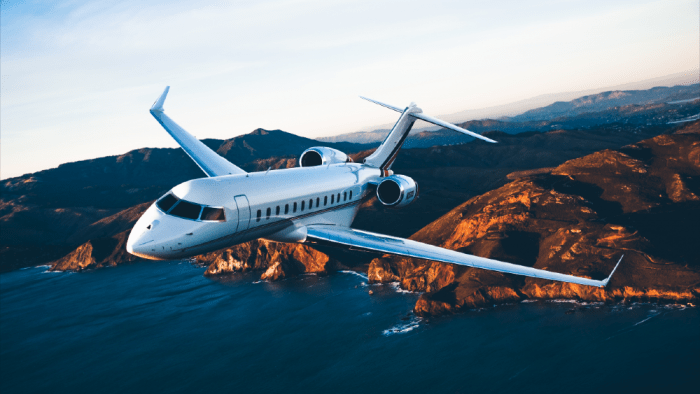 private jet routes