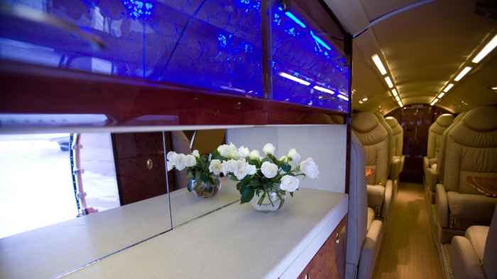 Private Jet usage