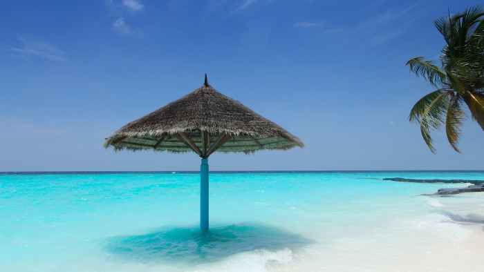 Maldives beach