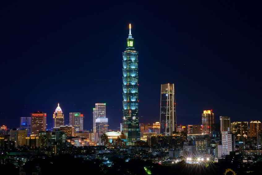 Volo privato per Taiwan