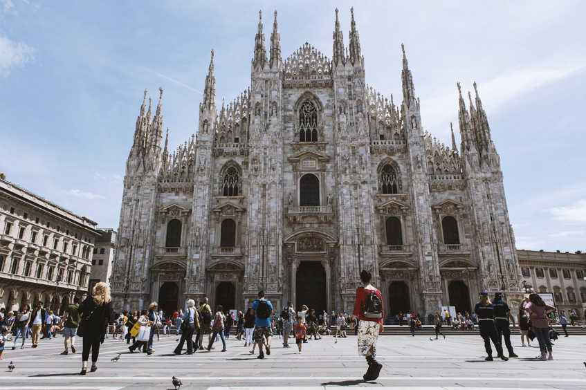 jet privato Milano Duomo