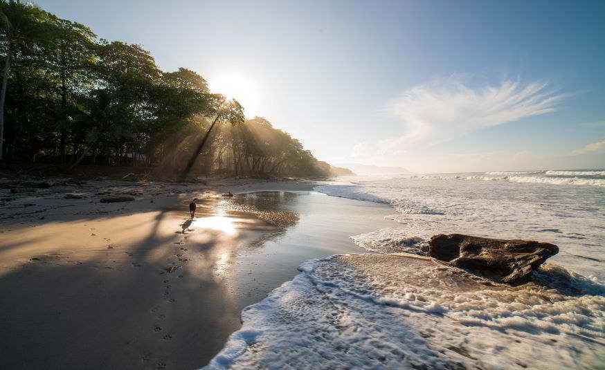 spiaggia in Costa Rica