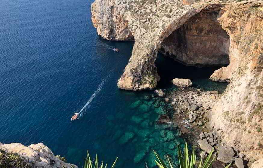 scogliera a Malta