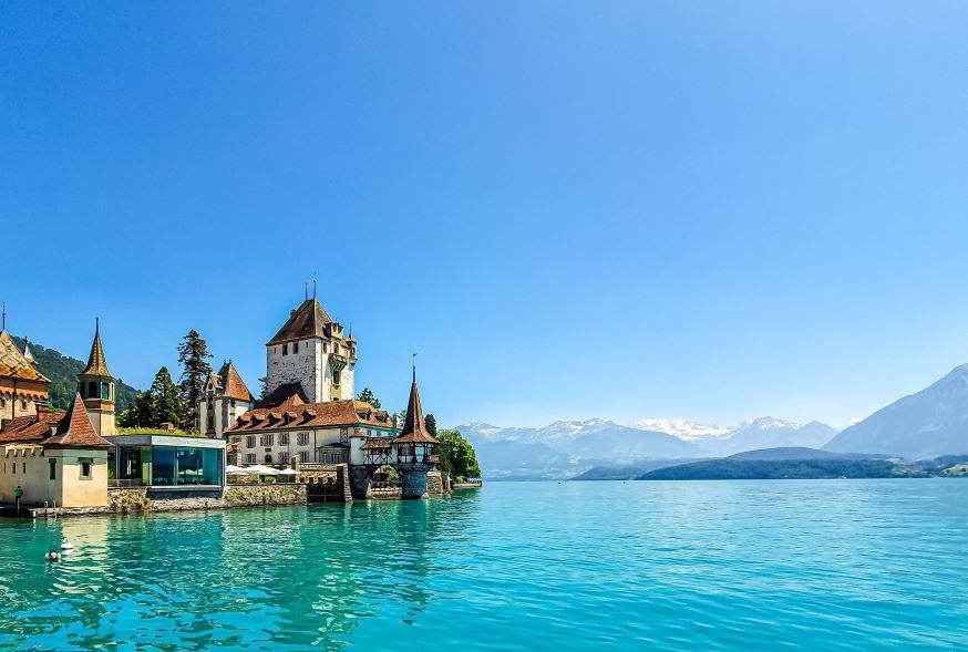 vista sul lago, Svizzera
