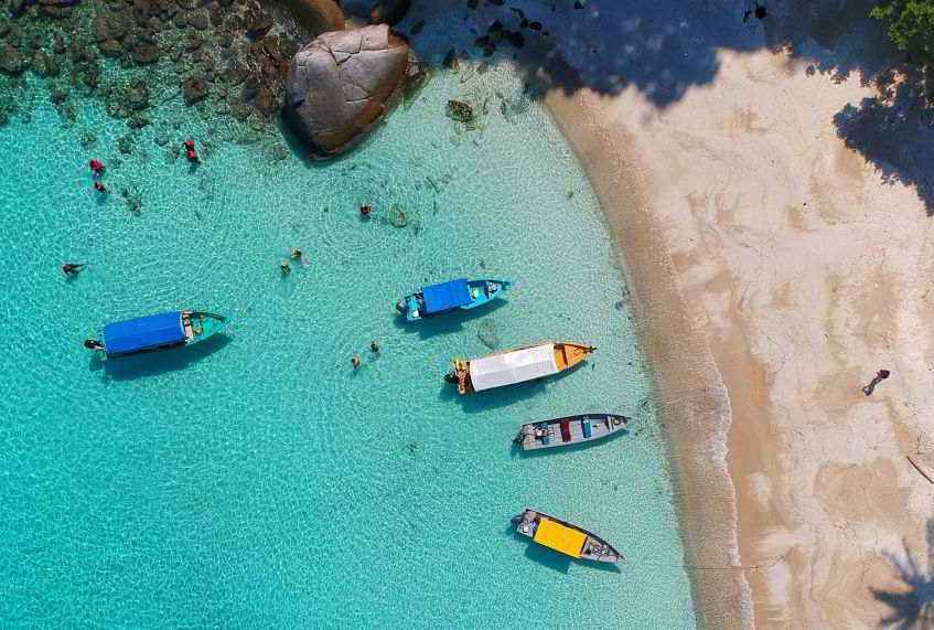 spiaggia in Malesia