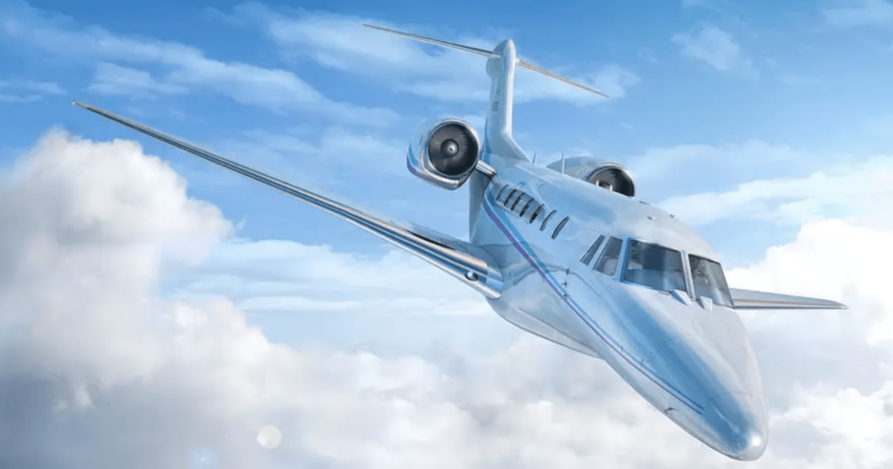 Flying By Private Jet