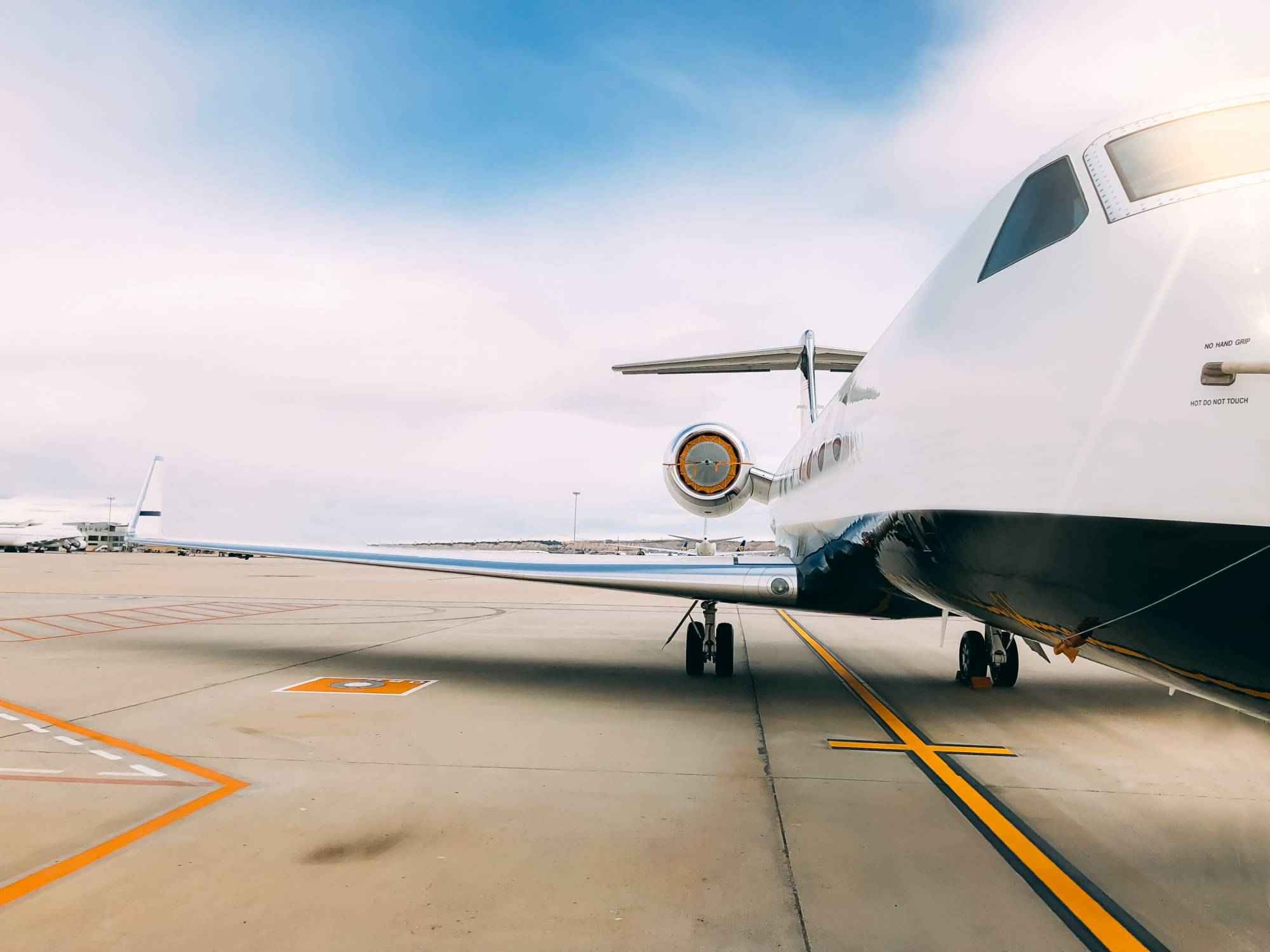 modern-private-jet-on-airport-runway