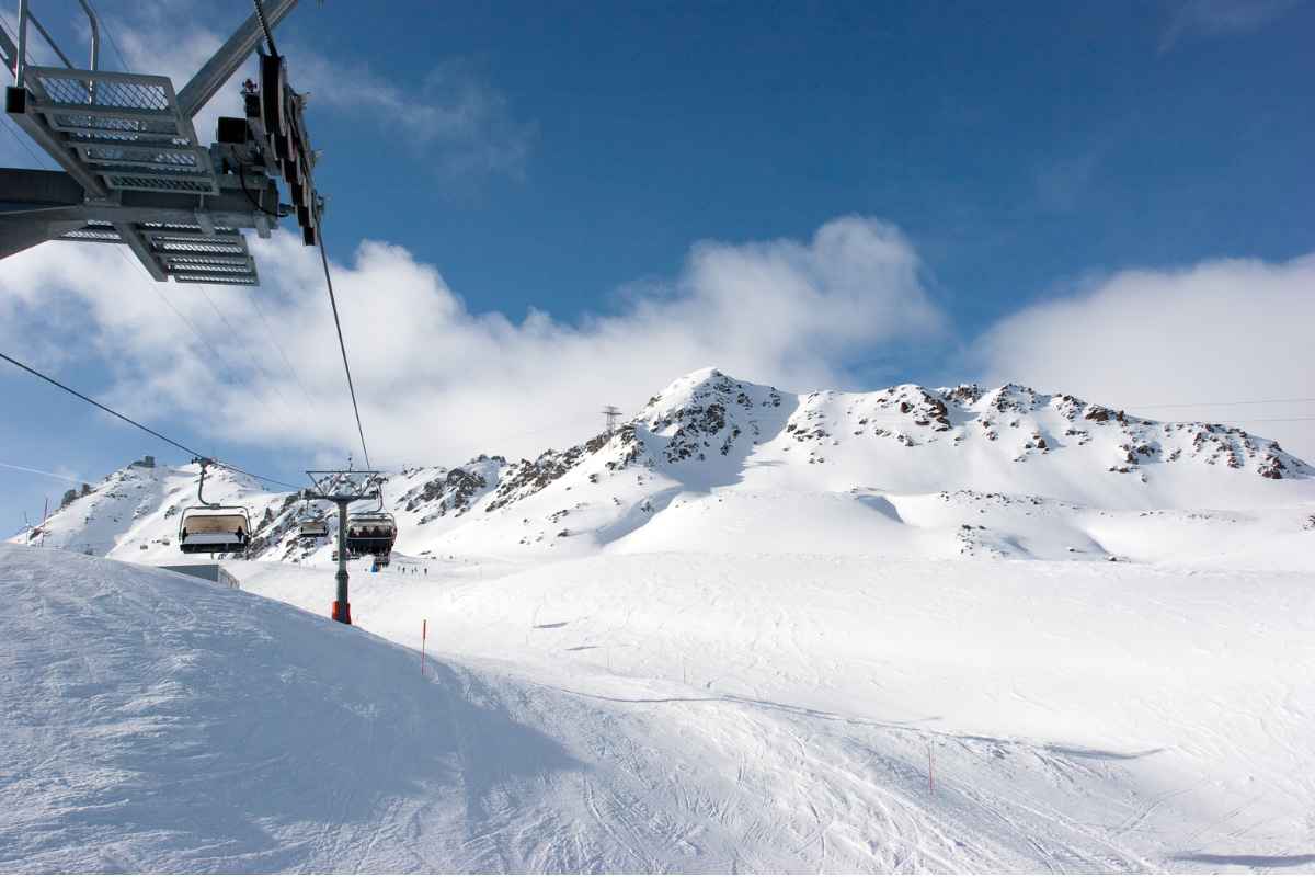 St Moritz winter