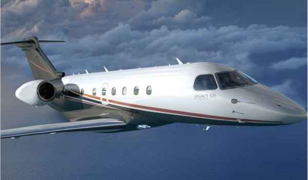 Embraer Legacy 500 fast private jet
