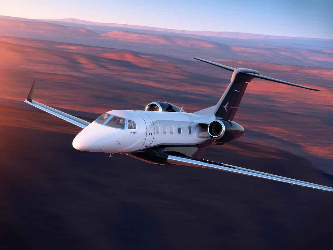 Phenom 300 sunrise