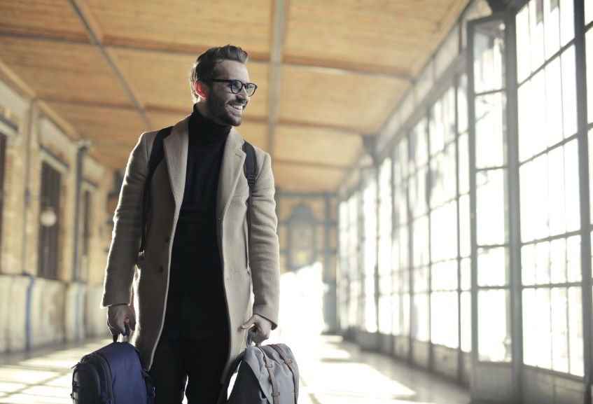 Viaggio su un volo charter in aereo privato