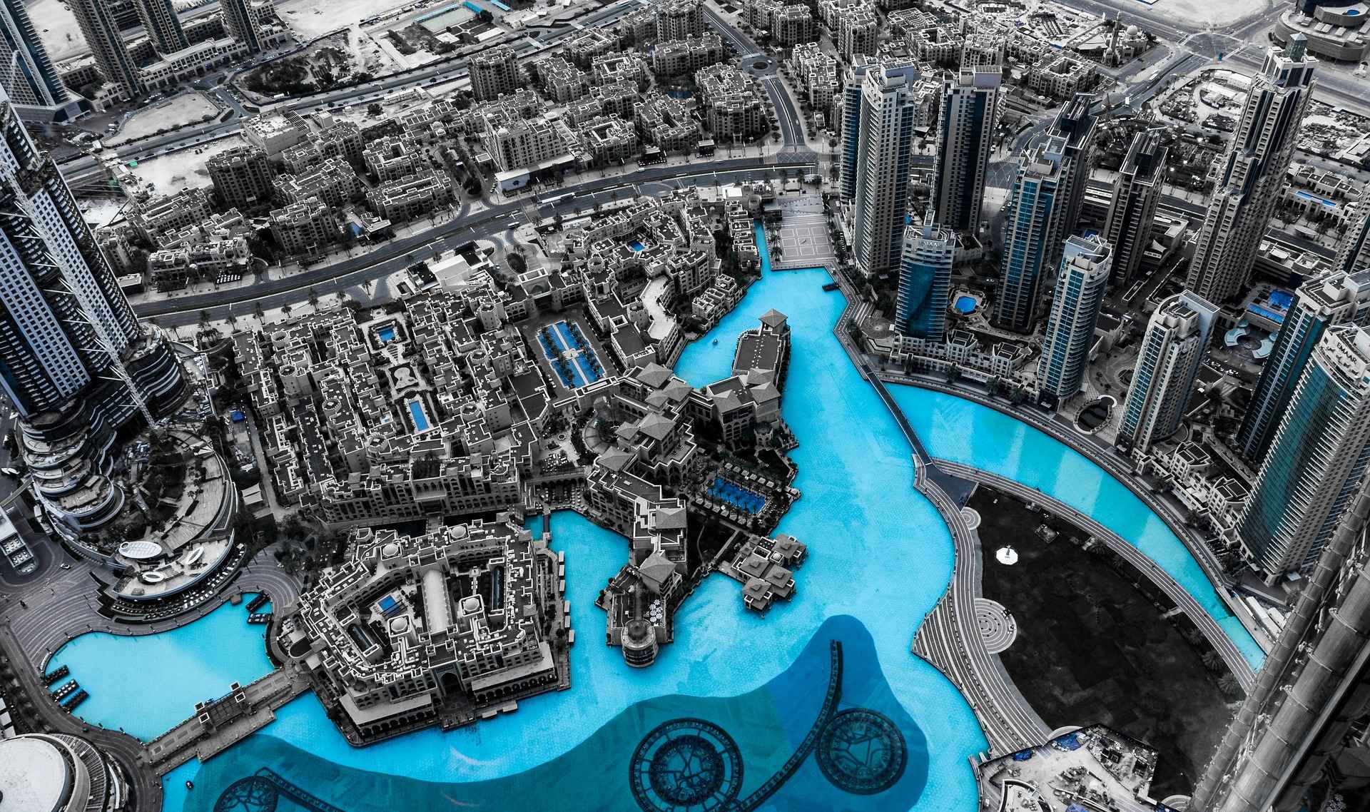 Burj Khalifa fountain