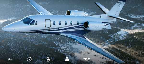 Midsize private jet in affitto