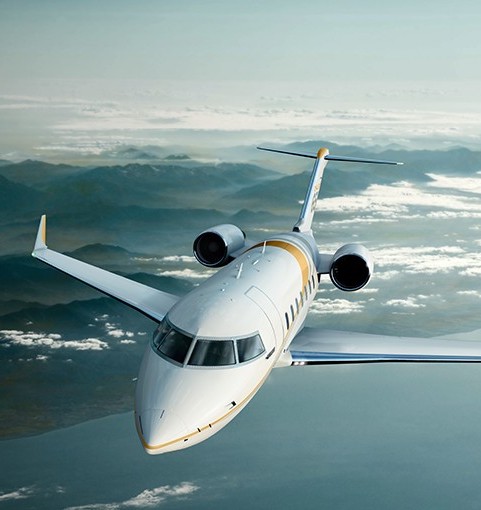 Privatjet Challenger 650, Außenansicht
