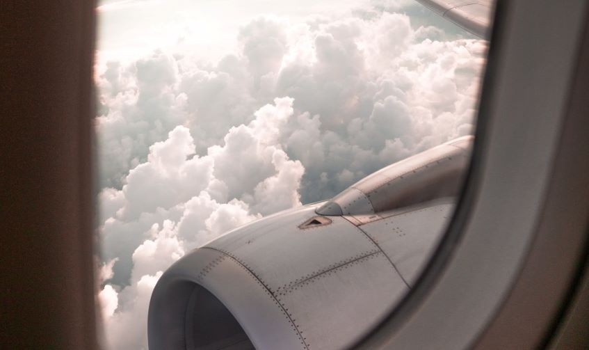 Volo verso l'aeroporto di Siviglia.