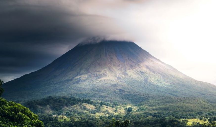 vulcano in Costa Rica