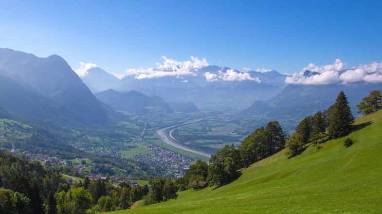 paesaggio del Liechtenstein