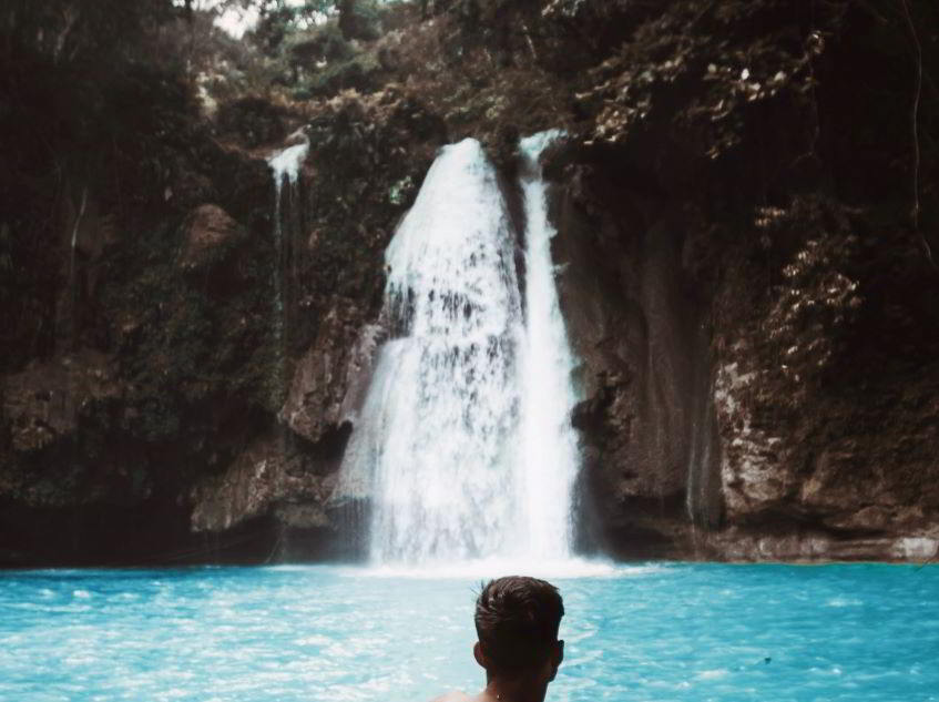 cascata nelle Filippine
