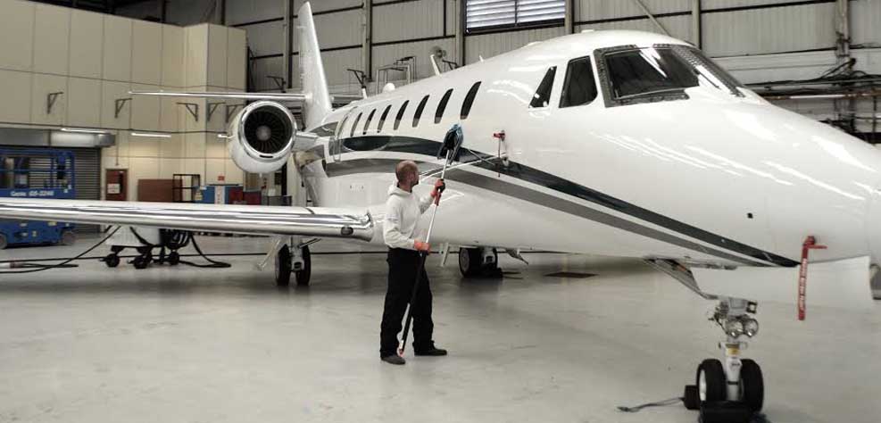 private jet cleaning
