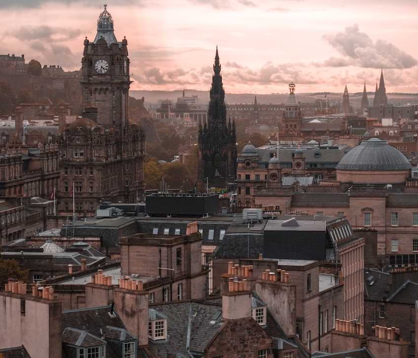 view of Edinburgh