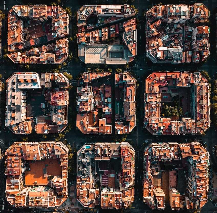 view of Barcelona, Spain