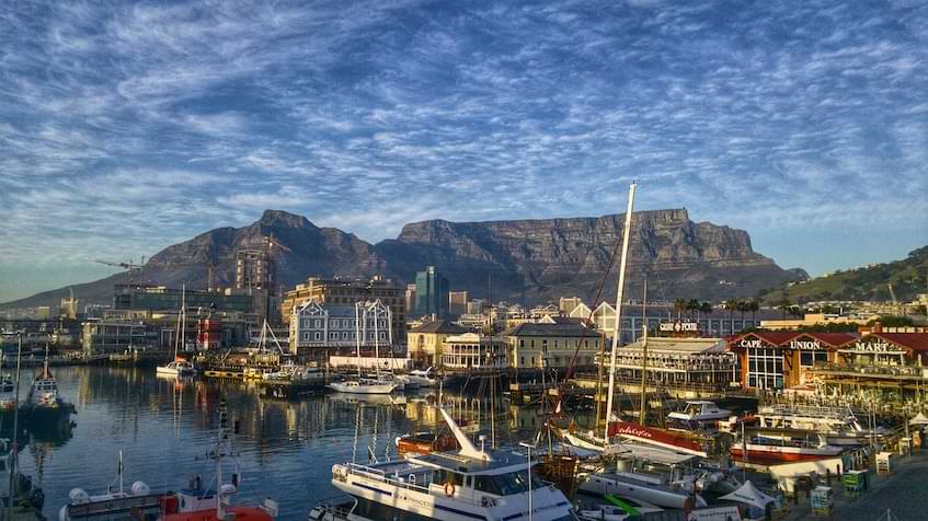 View of Table Mountain, Cape Town