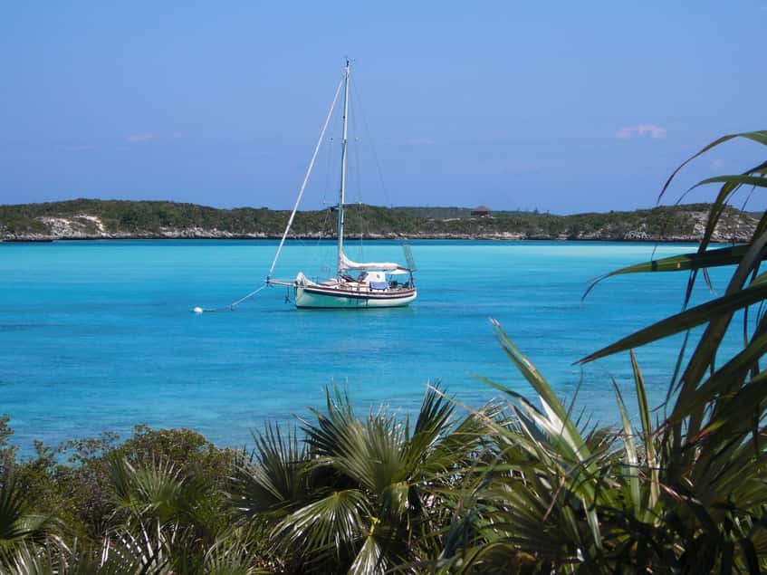 Vista delle acque delle Bahamas | Fast Private Jet
