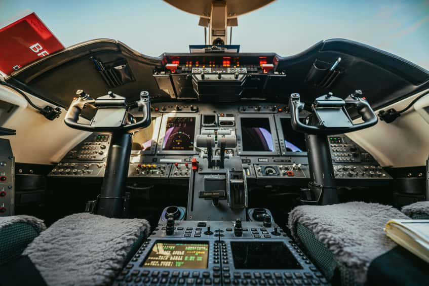 Cabina di un jet privato | Fast Private Jet