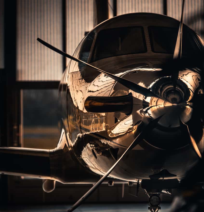 Muso di un jet privato | Fast Private Jet