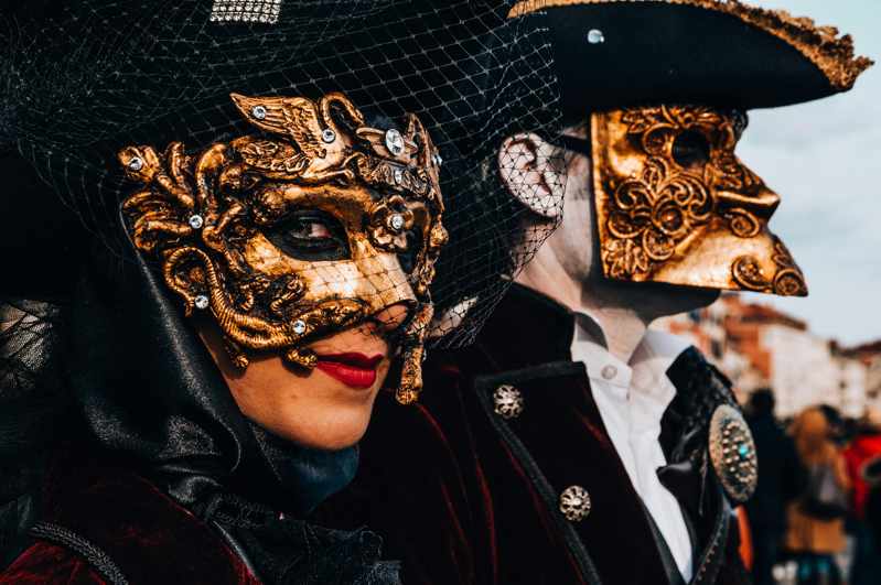 Maschere del carnevale veneziano | FastPrivateJet