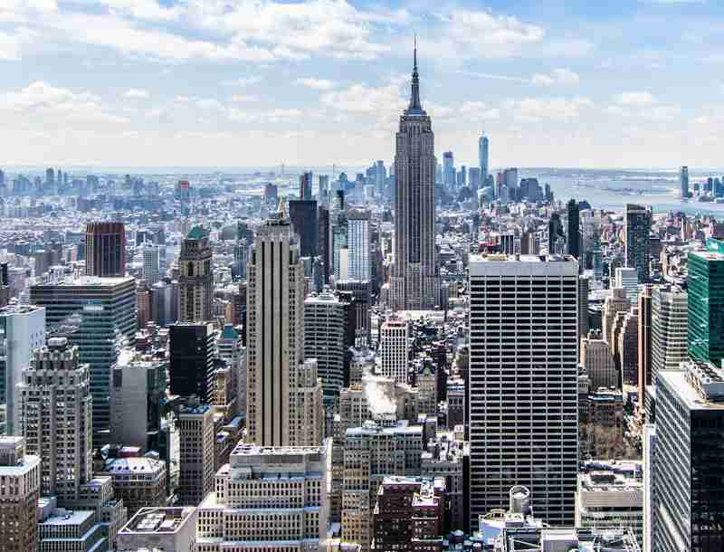 Panorama aereo di New York dove si svolgono gli US Open di Tennis | FastPrivateJet