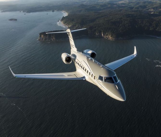 Privatjet Gulfstream G280, Außenansicht