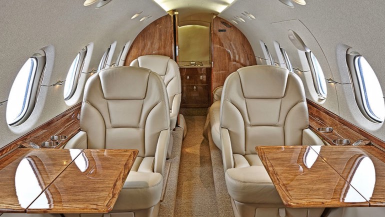 Private Jet Cabin