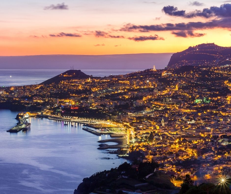 Madeira by night