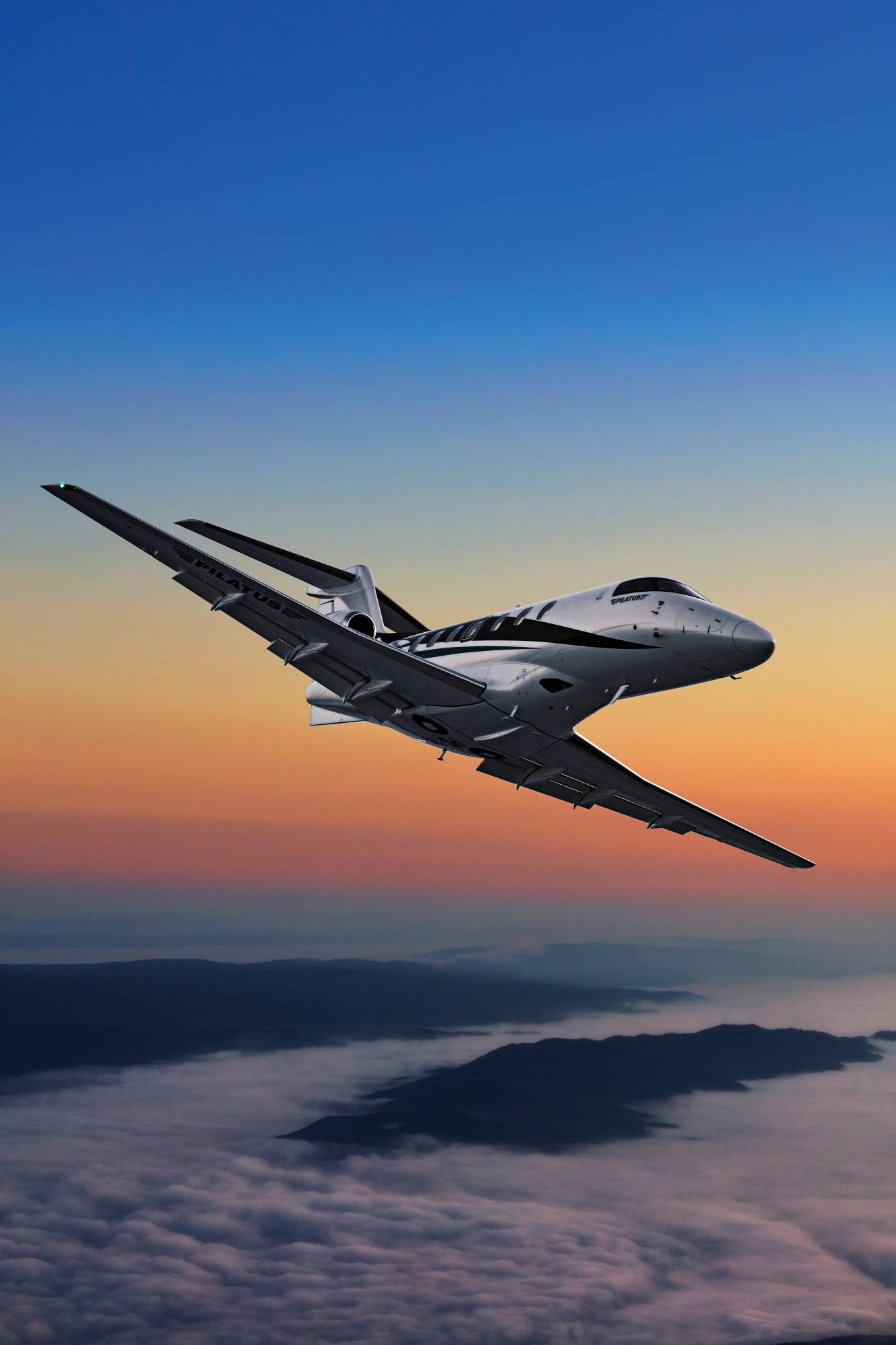 Privatjet Pilatus PC-24, Außenansicht