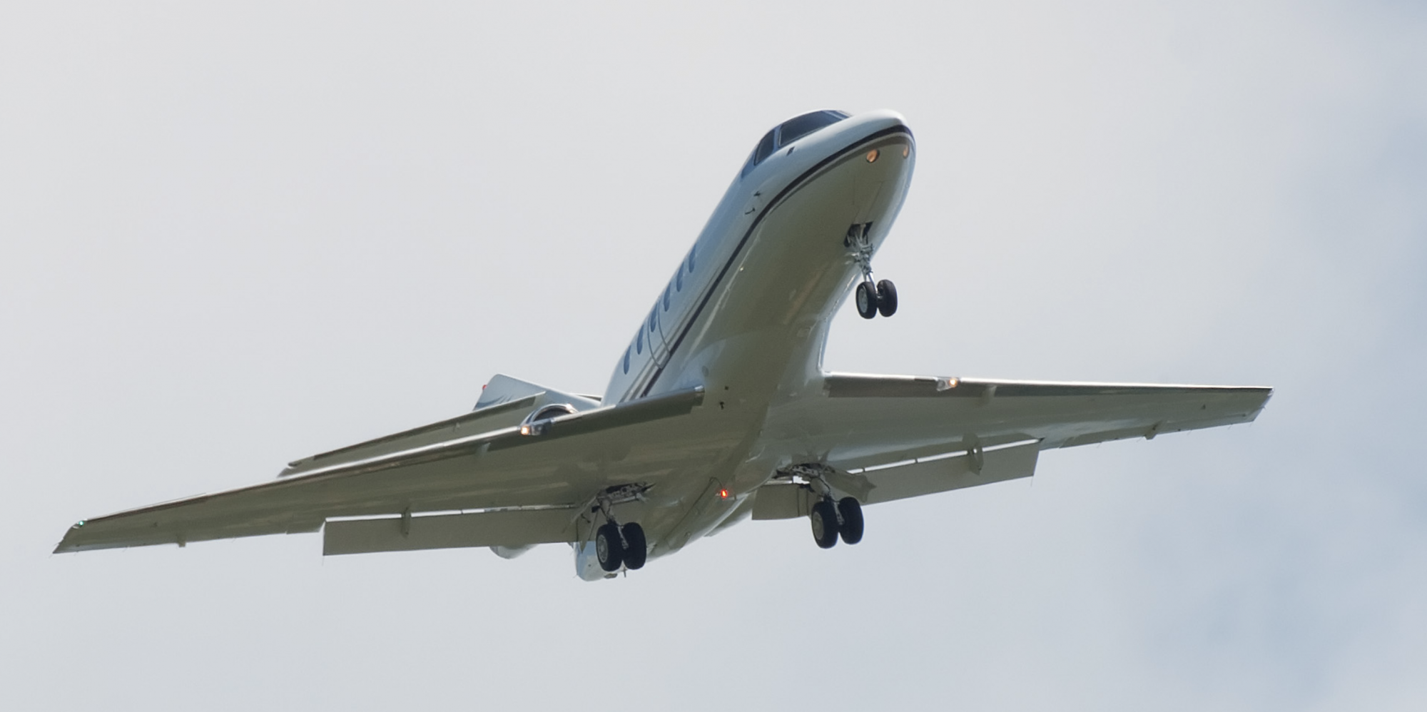 Privatjet Hawker 800XP, Außenansicht